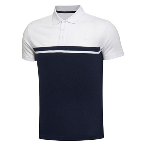 拼接POLO衫款式高档拼接POLO衫定做 B2-004