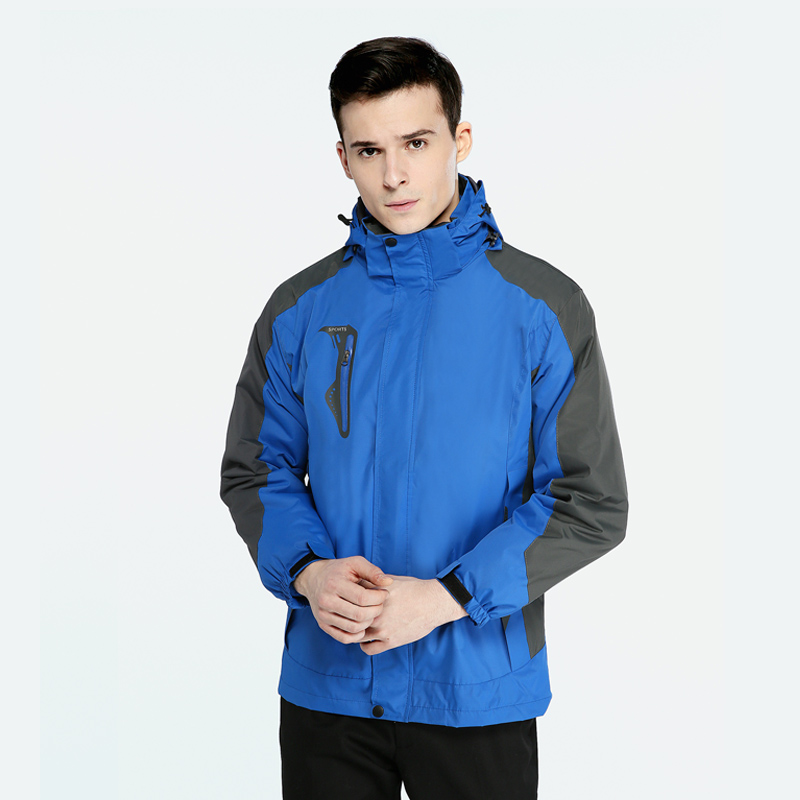 蓝色冲锋衣批发