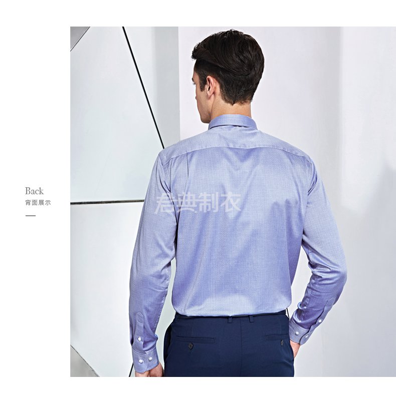 纯棉仿丝绸长袖衬衫3