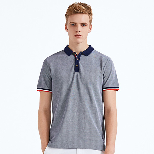 纯棉POLO衫,定做纯棉polo衫,定做纯棉t恤款式图片 B1-011