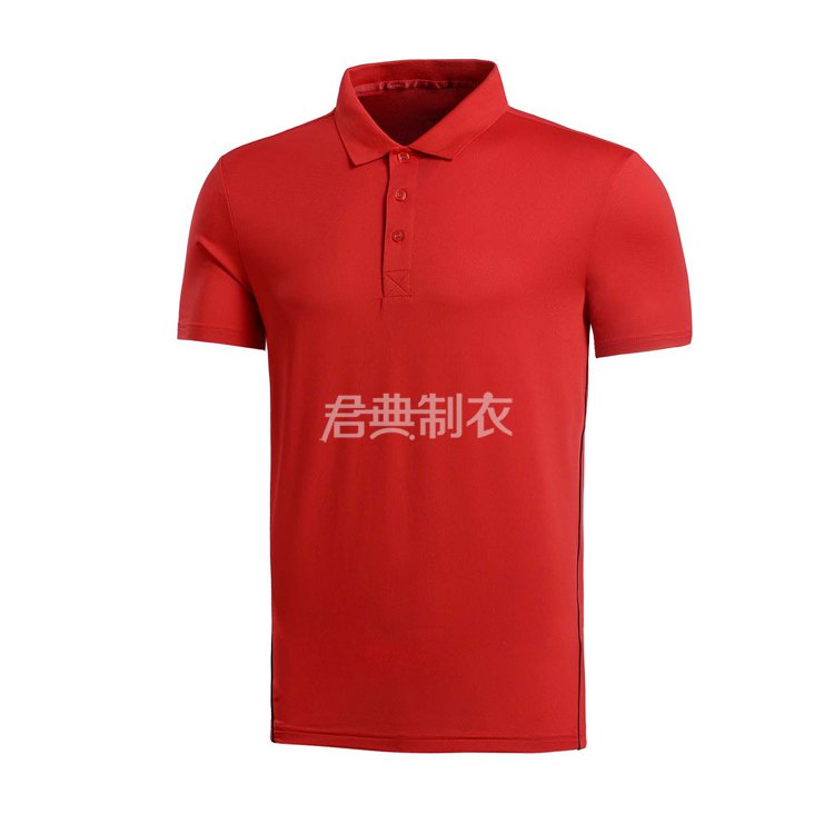 红色高档POLO衫