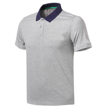 高档撞色领设计POLO衫定做,高档商务POLO衫定制