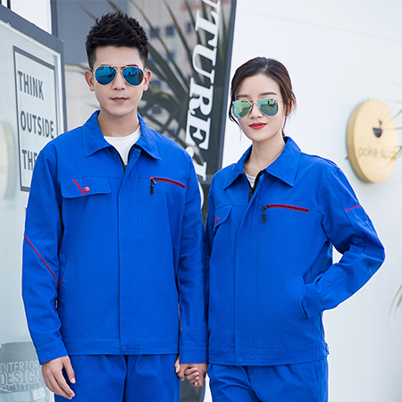 高档纯棉系列企业工服 C1-007