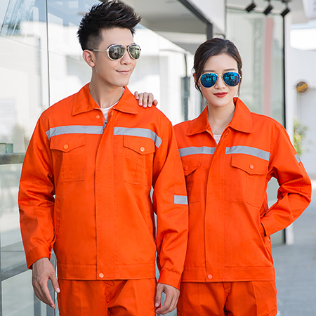 橘色系列企业工作服 C1-014
